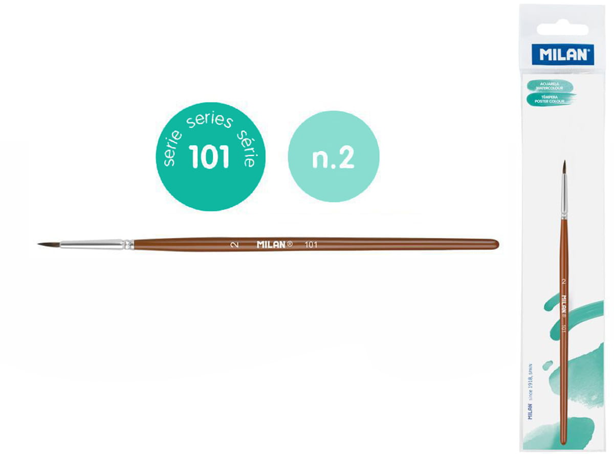 Milan: Round brush series 101 - 2