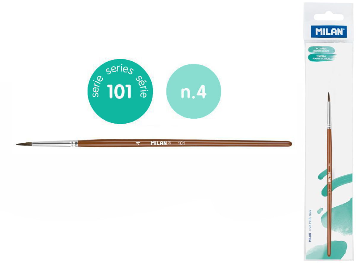 Milan: Round brush series 101 - 4