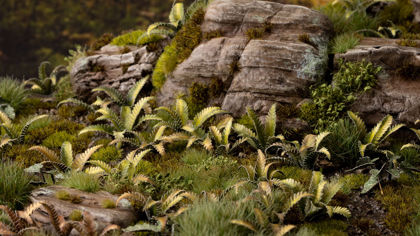 Gamer's Grass: Laser Plants - Deer Fern (Podrzeń żebrowiec)