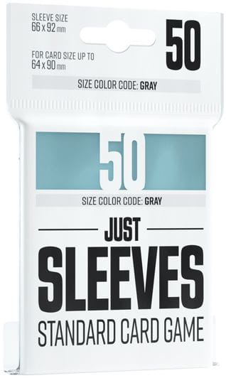 Koszulki na karty Gamegenic: Just Sleeves - CCG (66 x 92 mm) 50 sztuk - Clear