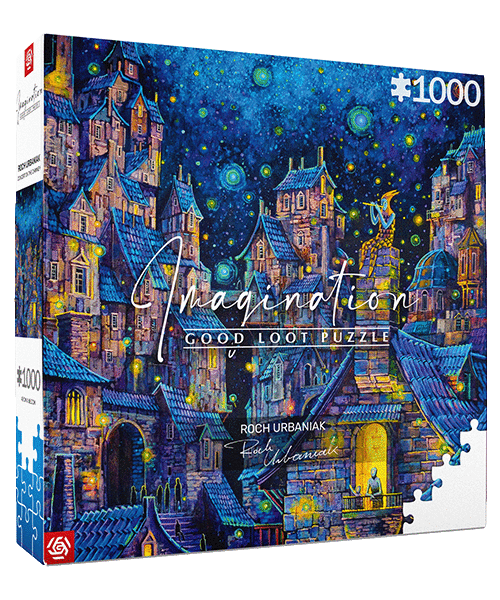 Puzzle 1000 Roch Urbaniak: Koncert na kominie