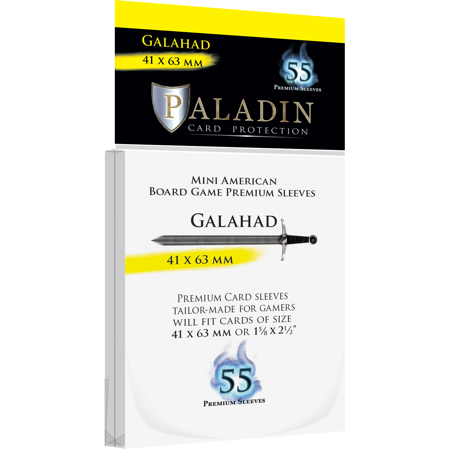 Koszulki na karty Paladin - Galahad 41x63 mm