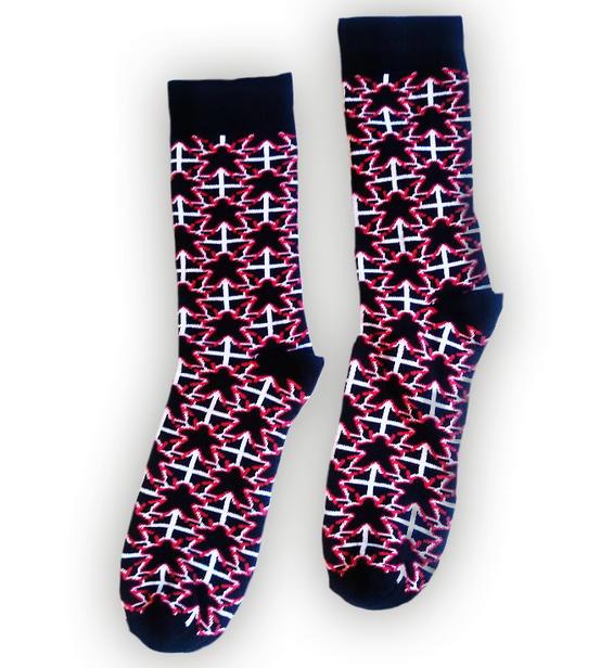 Socks: Red Meeples size 41-43