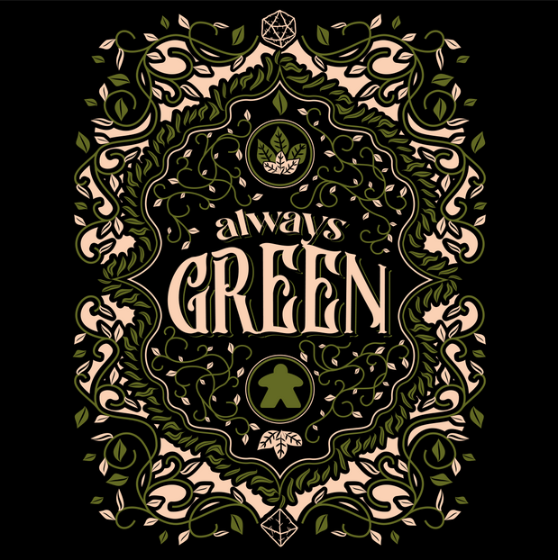T-shirt: Always Green - M