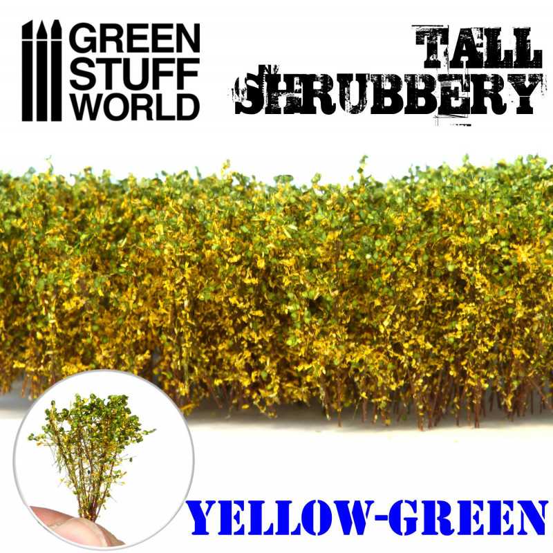 Green Stuff World: Wysoki Krzew - Żółto-Zielony