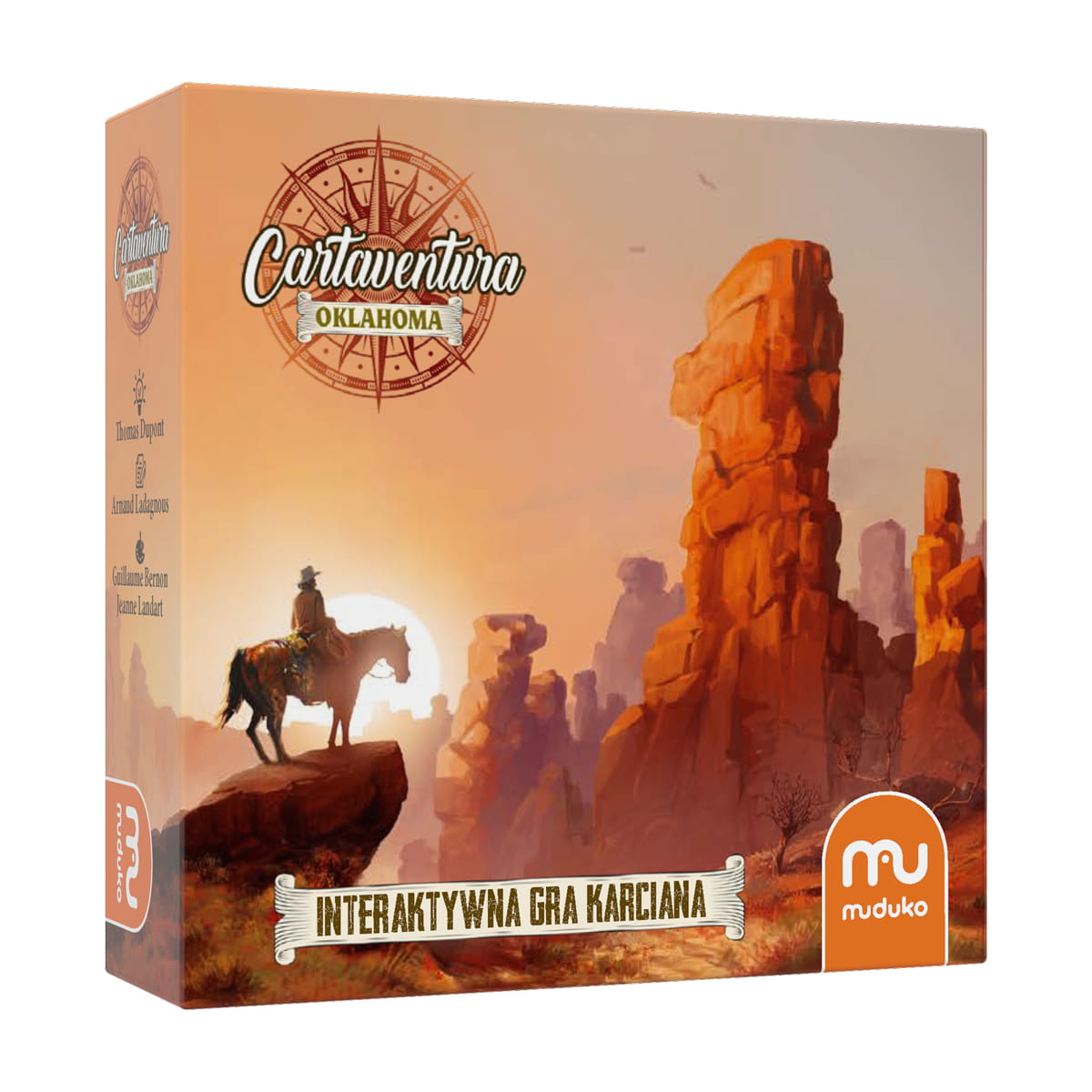 Cartaventura: Oklahoma - Interaktywna gra karciana