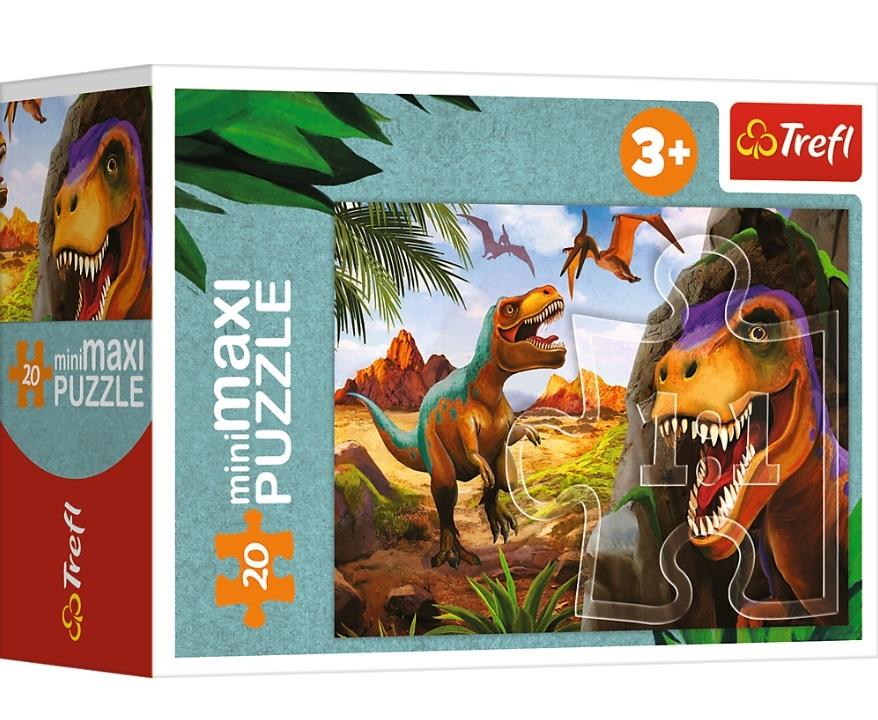 Puzzle 20 miniMaxi Explore the world of dinosaurs 3