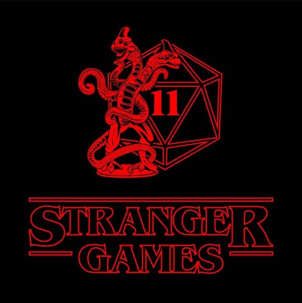 T-shirt: Stranger Games - XL