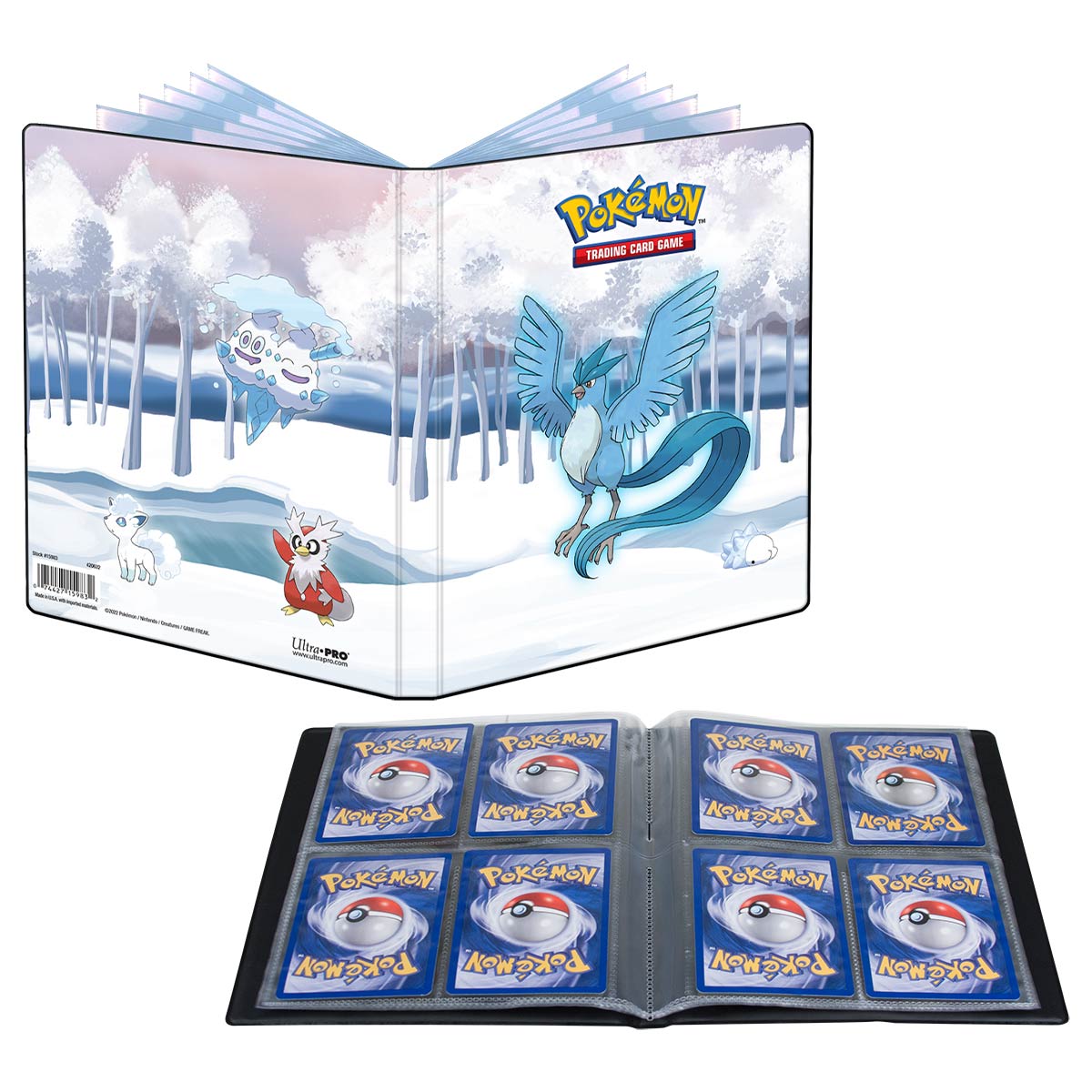 Klaser Ultra-Pro: Pokémon 4-Pocket Portfolio - Frosted Forest