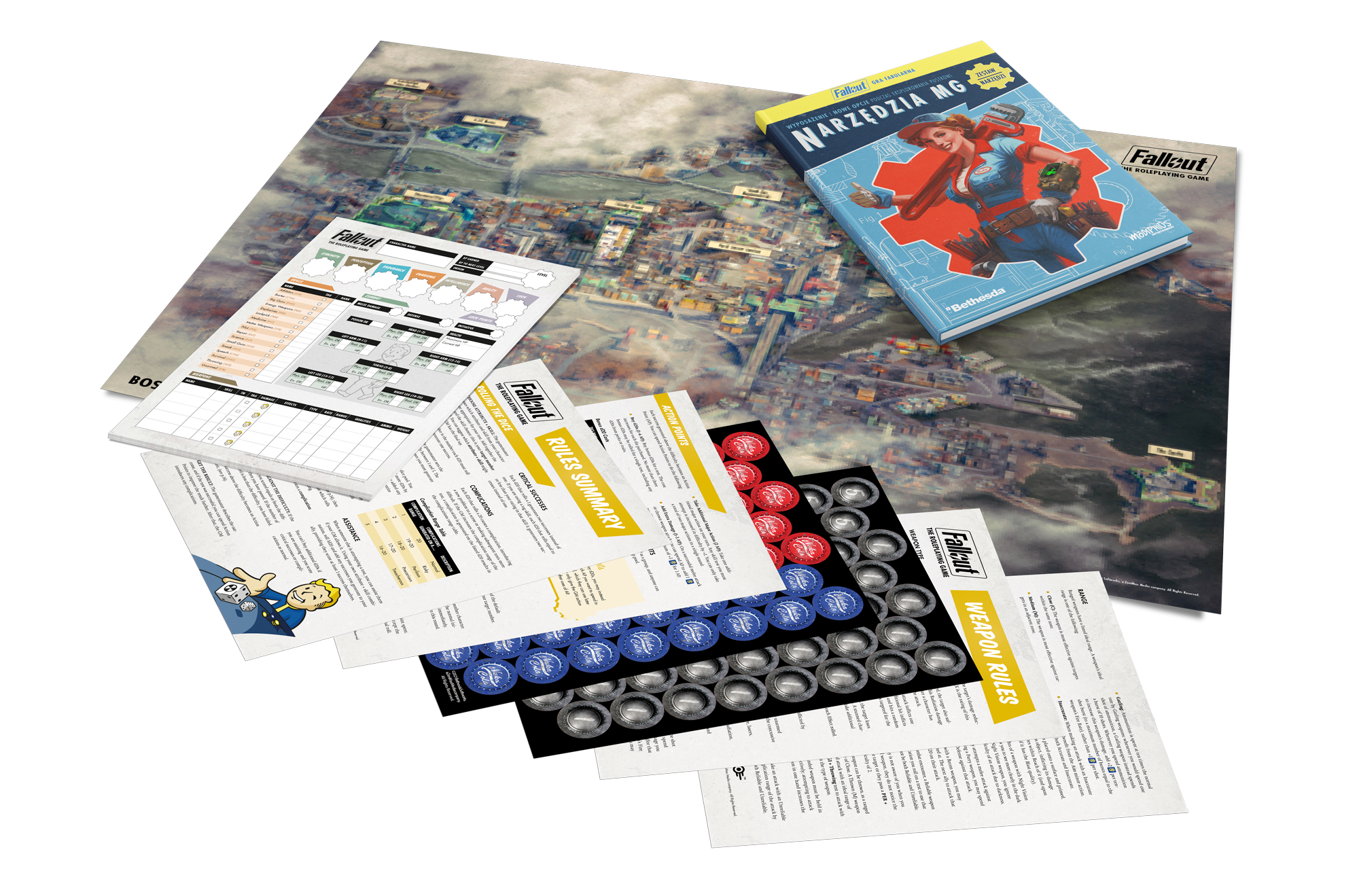 Fallout RPG - Zestaw narzędzi MG
