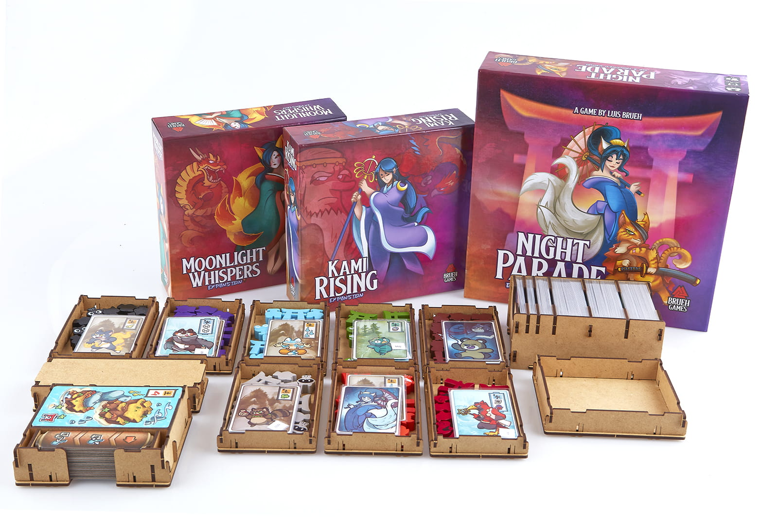 e-Raptor: Insert Night Parade of a Hundred Yokai + expansions 
