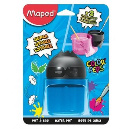 Water non-spill paint cup Maped Superpower - double 