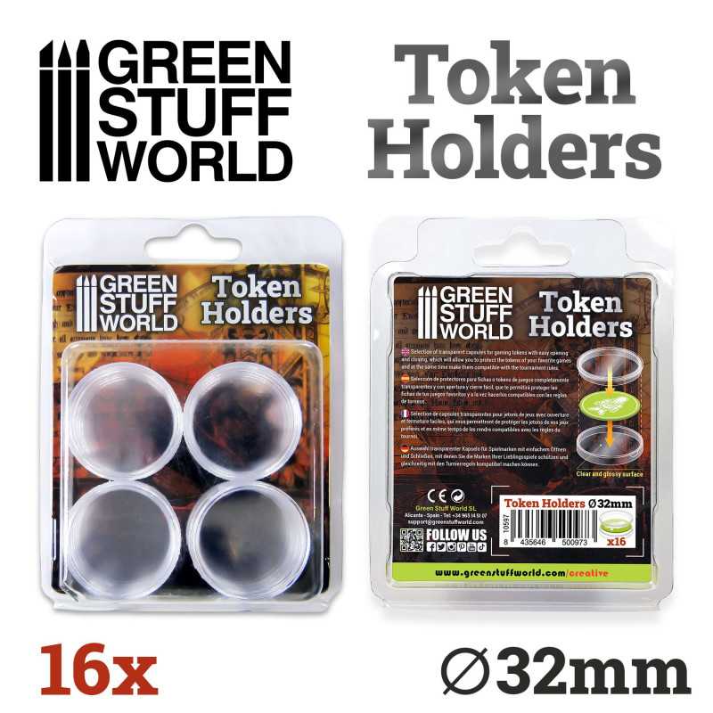 Green Stuff World: Kapsle na żetony 32mm