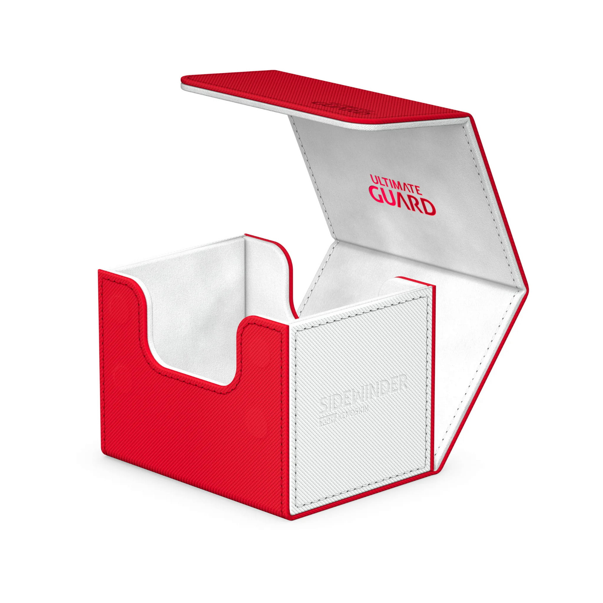 Ultimate Guard SideWinder Deck Case 100+ XenoSkin - Synergy Red/White