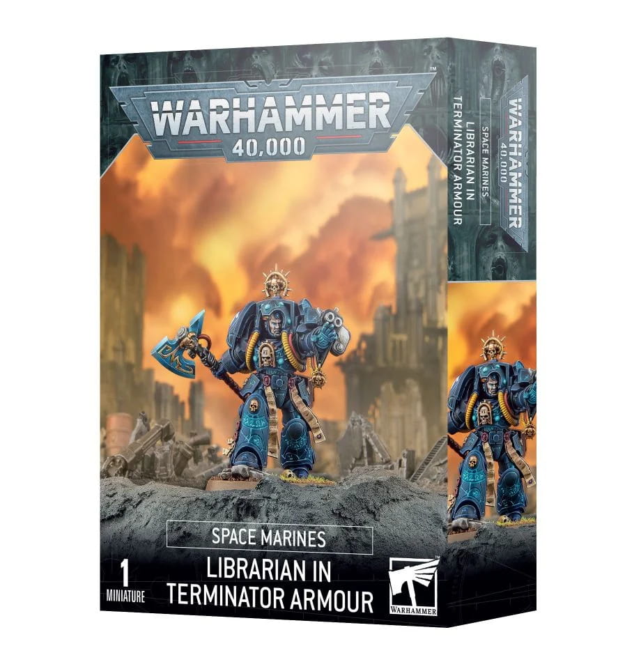 Space Marines: Librarian in Terminator Armour (Warhammer 40,000)