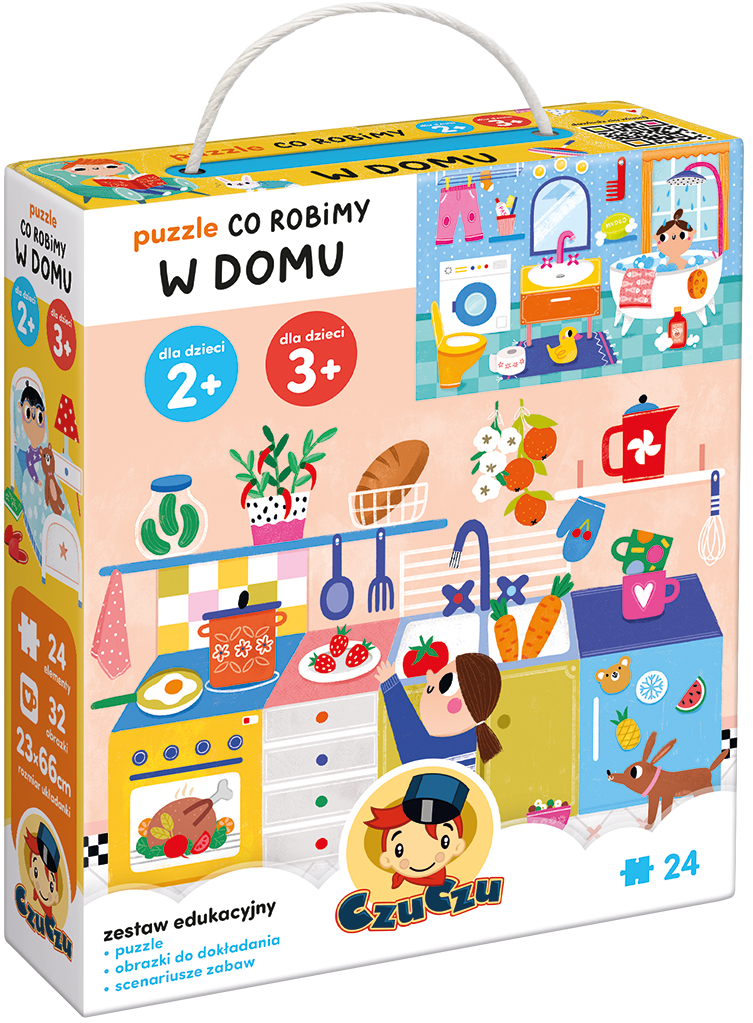CzuCzu: Puzzle - Co robimy w domu 2+