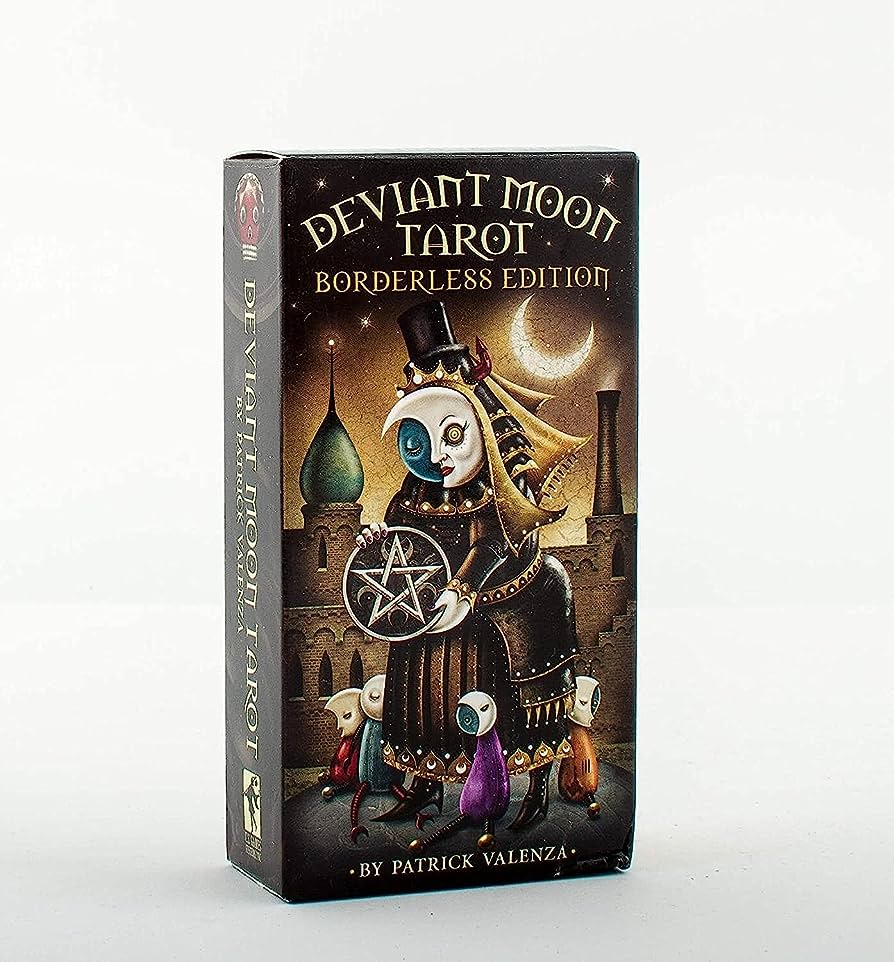 Tarot cards: Deviant Moon - borderless edition