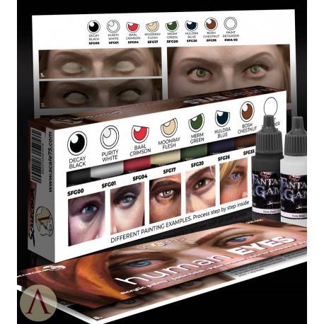 Scalecolor: Human Eyes Paint Set