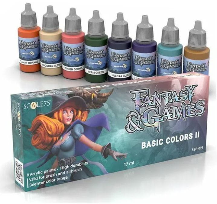 Fantasy & Games - Paint Set - Basic Colors II