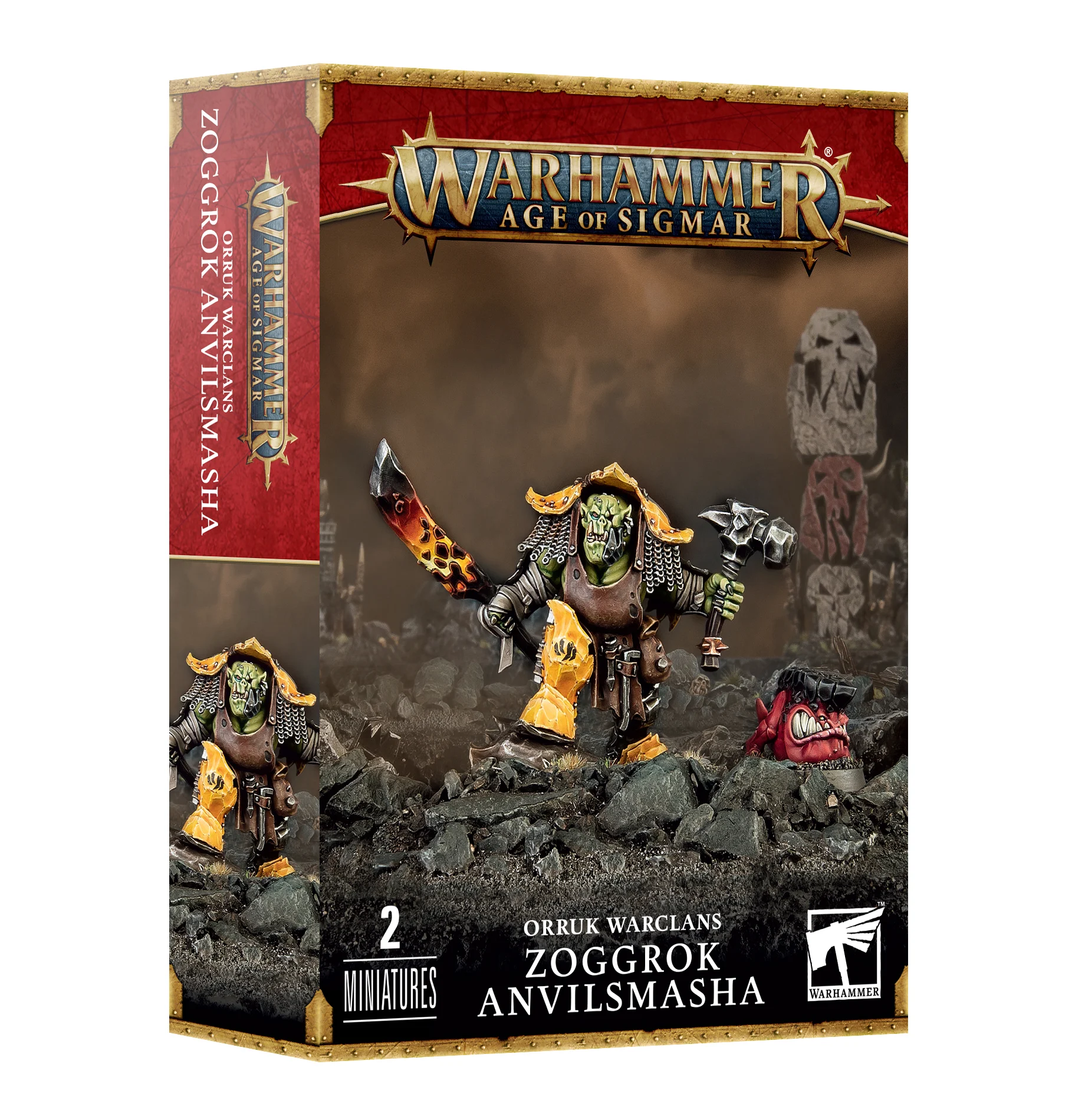 Orruk Warclans: Zoggrok Anvilsmasha (Warhammer: Age of Sigmar)