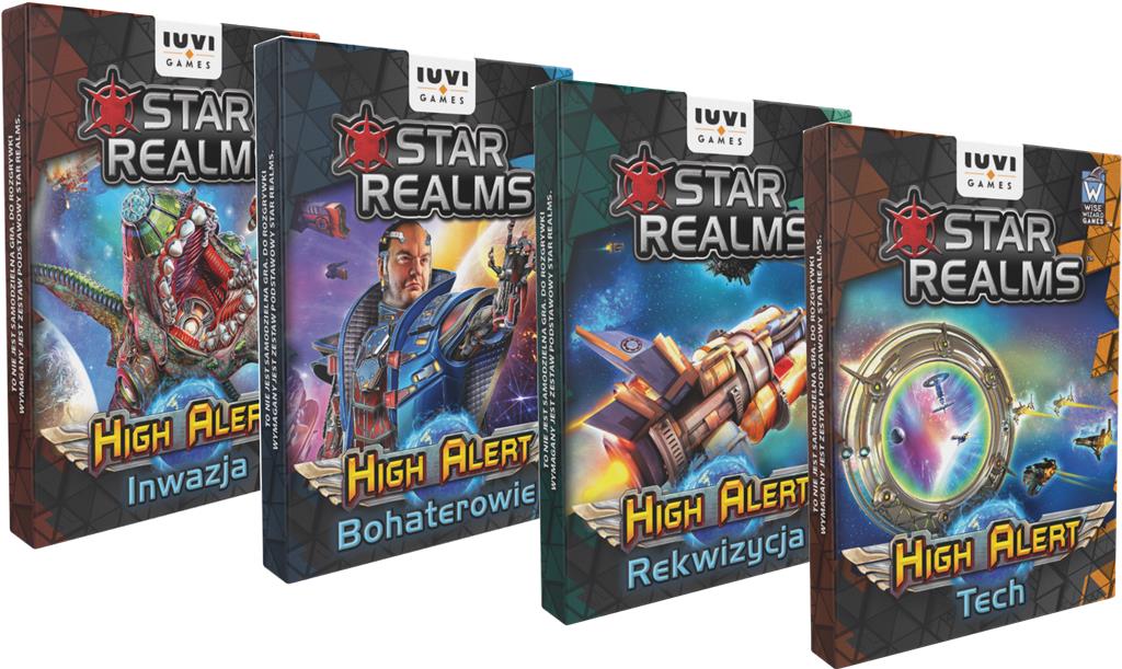 Star Realms: High Alert (pakiet 4 dodatków)