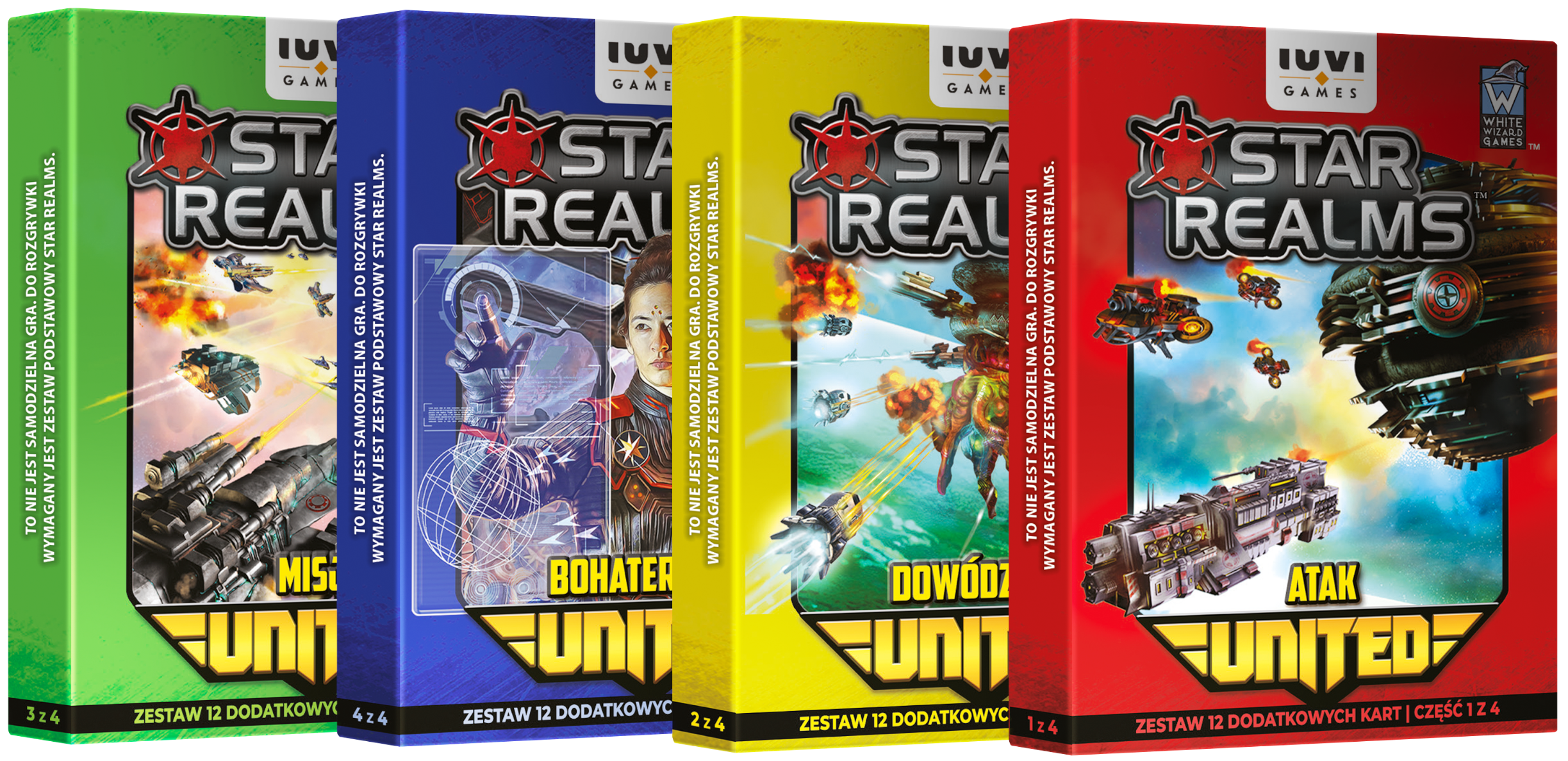 Star Realms: United (pakiet 4 dodatków)