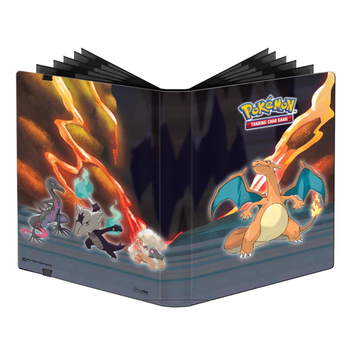 Klaser Ultra-Pro: Pokémon 9-Pocket Pro-Binder - Scorching Summit