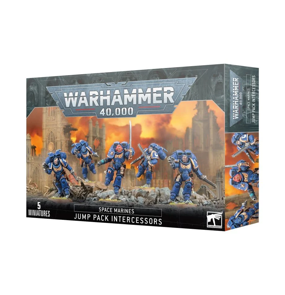 Space Marines: Jump Pack Intercessors (Warhammer 40,000)