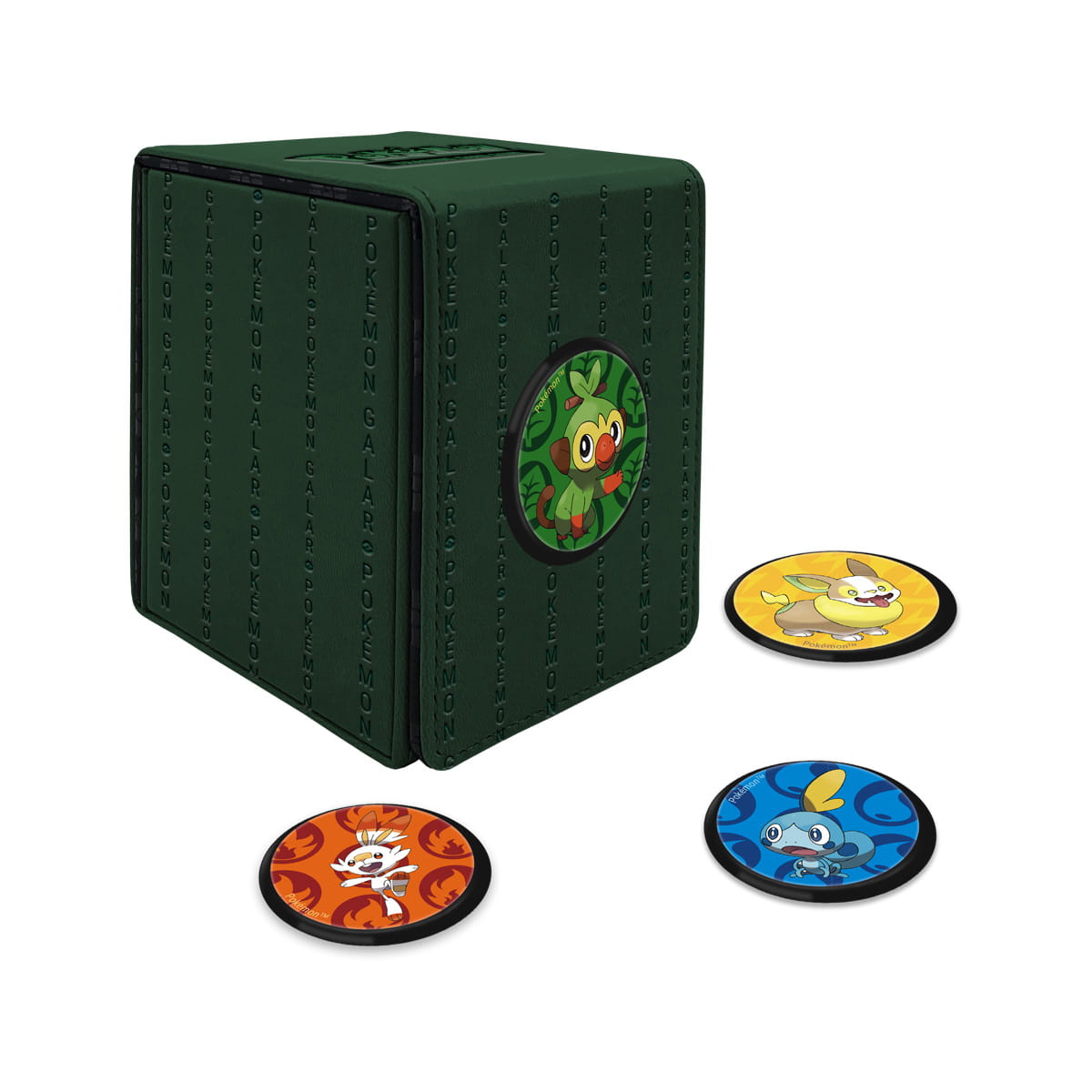 Pudełko na karty Ultra-Pro Pokemon Alcove Click - Galar (zielone)