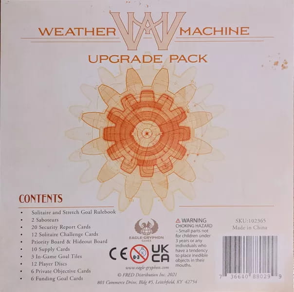 Weather Machine: Upgrade Pack