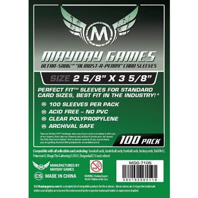 Koszulki na karty Mayday Standard CCG Ultra-Fit 63,5x88 mm 100 sztuk
