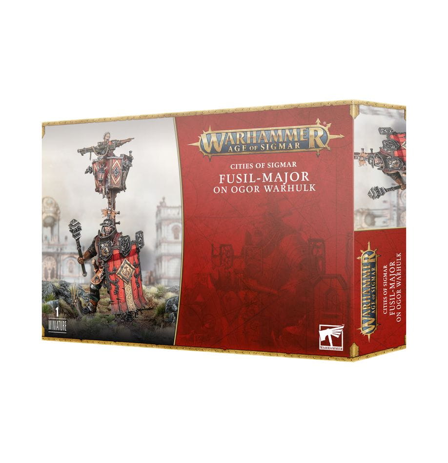 Cities of Sigmar: Fusil-Major on Ogor Warhulk (Warhammer: Age of Sigmar)