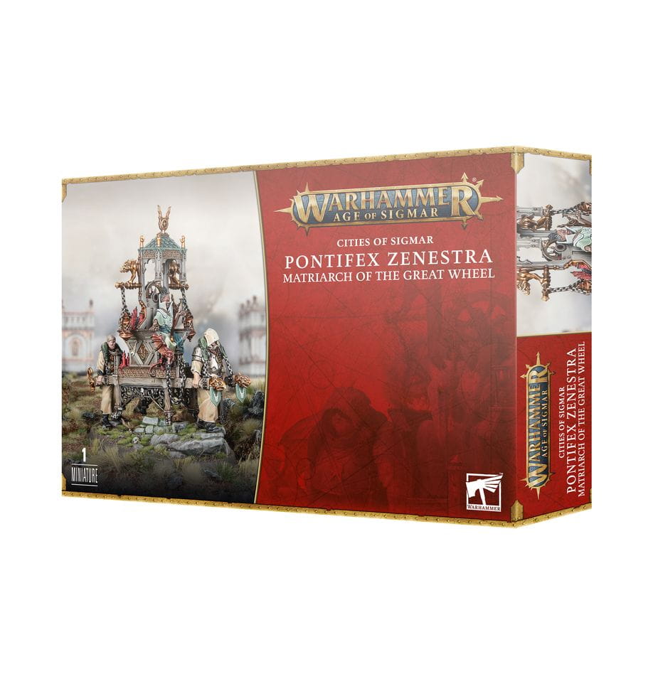 Cities of Sigmar: Pontifex Zenestra, Matriarch of the Great Wheel (Warhammer: Age of Sigmar)