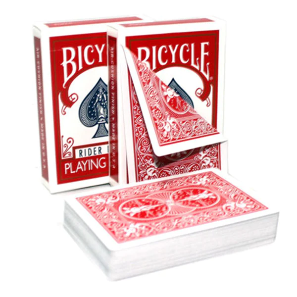 Karty do gry Bicycle: Rider Double Back - czerwone