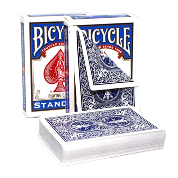 Karty do gry Bicycle: Rider Double Back - niebieskie