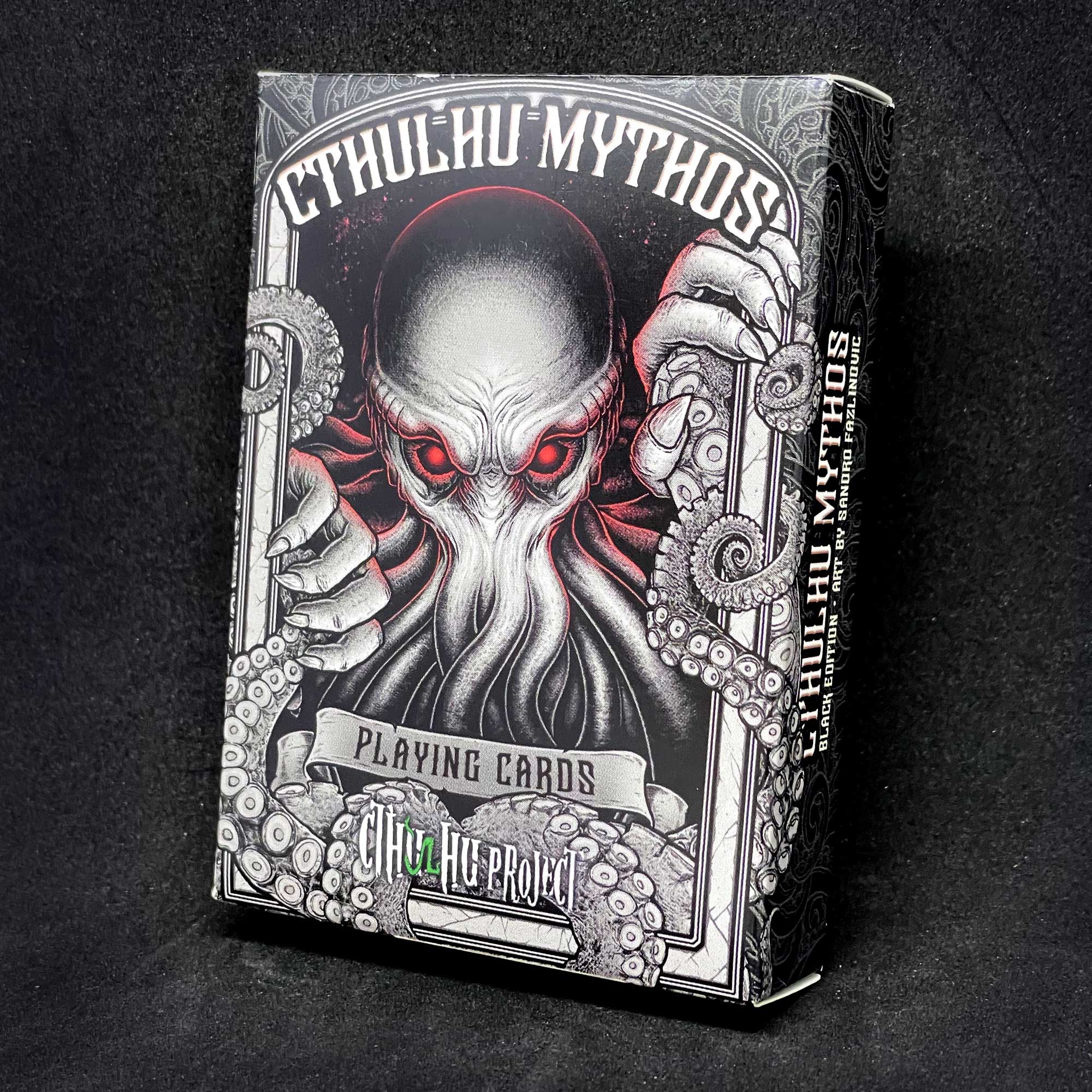 Playing cards: Cthulhu Mythos Poker Black Edition