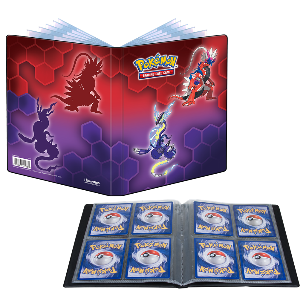Klaser Ultra-Pro: Pokémon 4-Pocket Portfolio - Koraidon and Miraidon