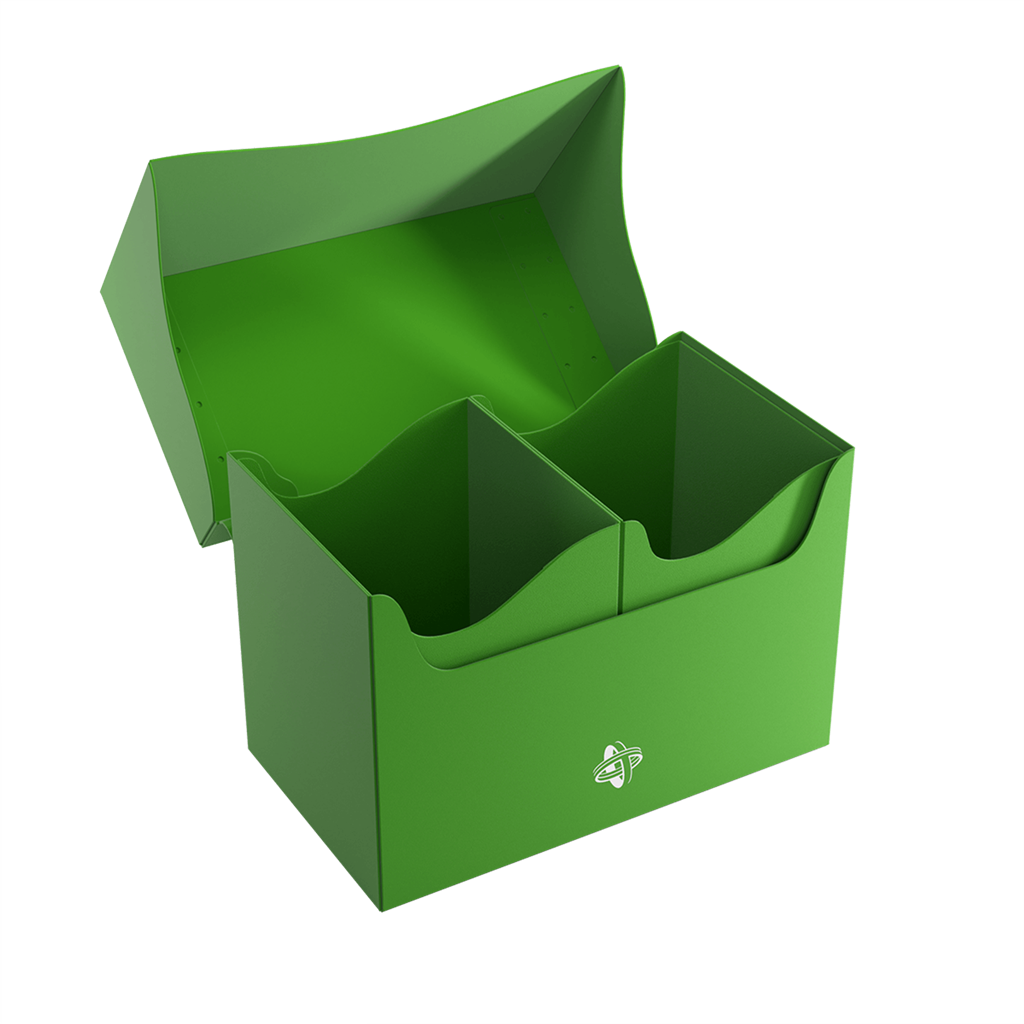 Pudełko na karty Gamegenic: Double Deck Holder 200+ XL - Green