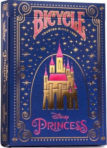 Bicycle: Disney - Princess Navy playing cards