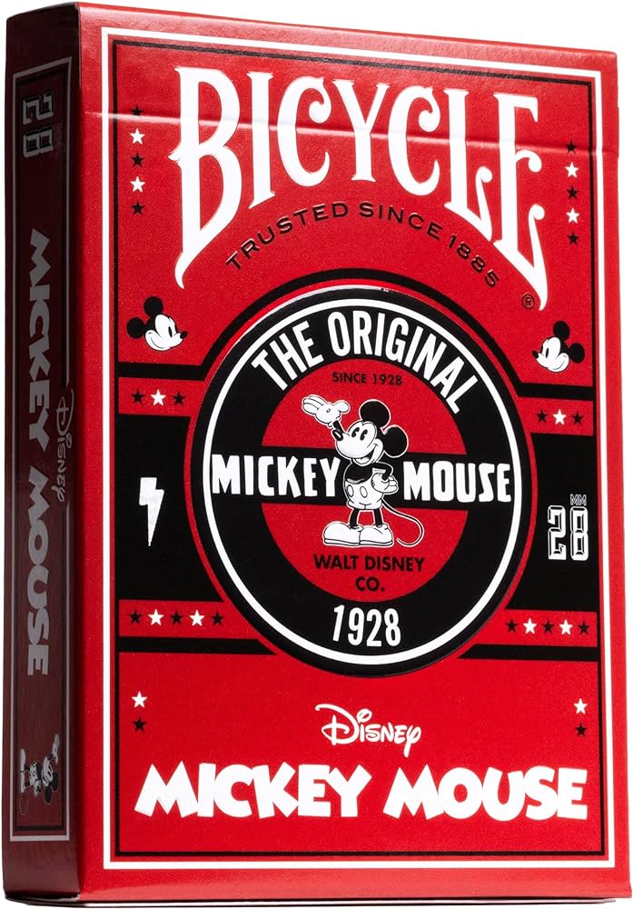 Bicycle: Disney Classic - Mickey Mouse playing cards