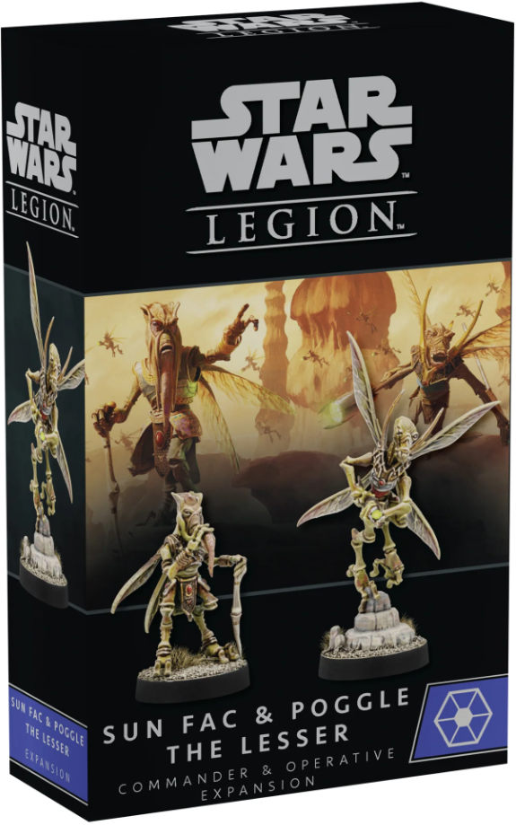 Star Wars: Legion - Sun Fac and Poggle the Lesser - Commander and Operative Expansion