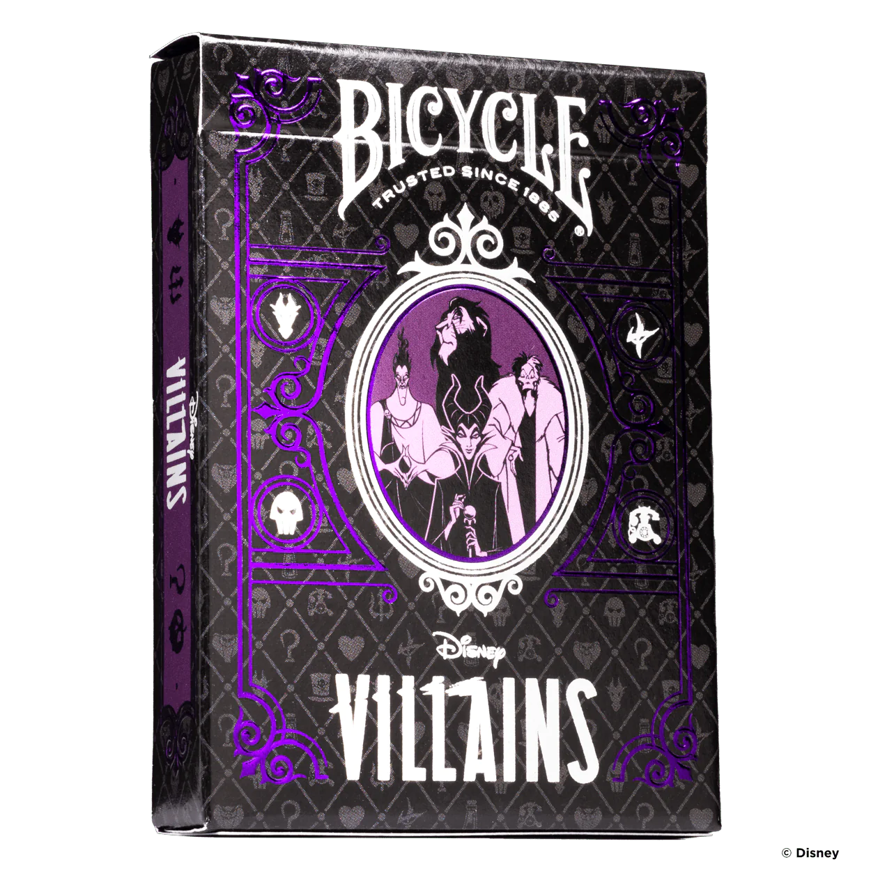 Bicycle: Villains Purple playing cards