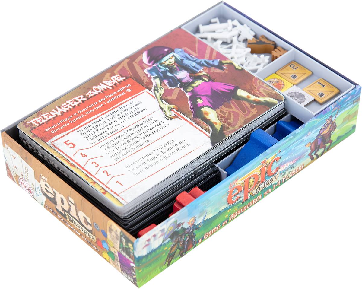 Feldherr: Insert for Tiny Epic Zombies