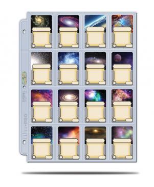 Strona do klasera Ultra-Pro Platinum Series 16 kieszeni Mini American - 41x63mm
