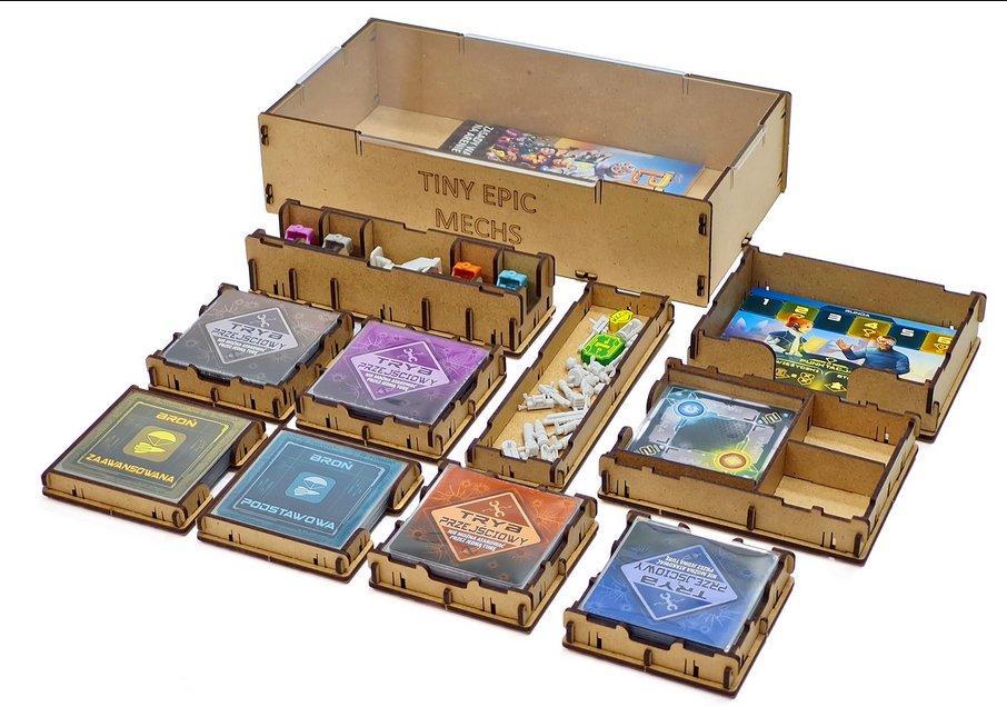 e-Raptor: Storage Box - Tiny Epic Mechs