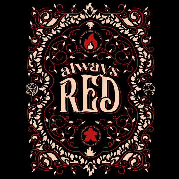 T-shirt: Always Red - S