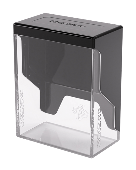 Pudełko na karty Gamegenic: Bastion 50+ - Black/Clear