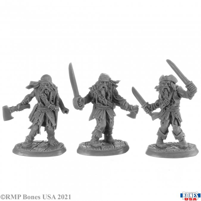Reaper Miniatures: Zombie PIrates