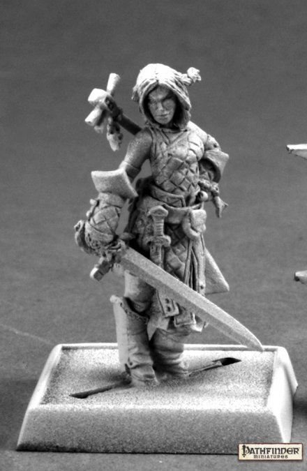 Reaper Miniatures: Ameiko Kaijitsu - Human Warrior (metal)