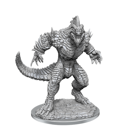 D&D RPG: Nolzurs Marvelous Miniatures - Lizardfolk Render